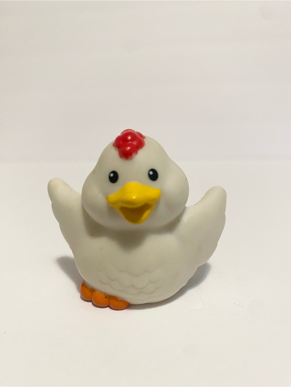 Little People Farm White Chicken Chick Bird Animal Figure Zoo Safari Toy 4/$20 🛑